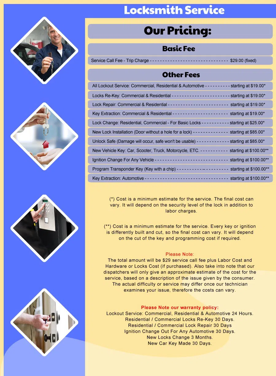 General Locksmith Store Glendale, CA 818-485-6154